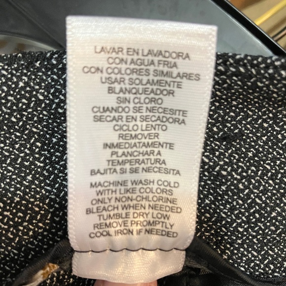 NWT Daisy Fuentes Woman Black/Gray Dress Pants - Picture 11 of 11